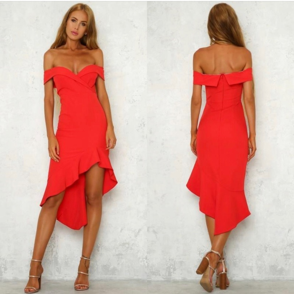 Hello Molly Off the shoulder dress